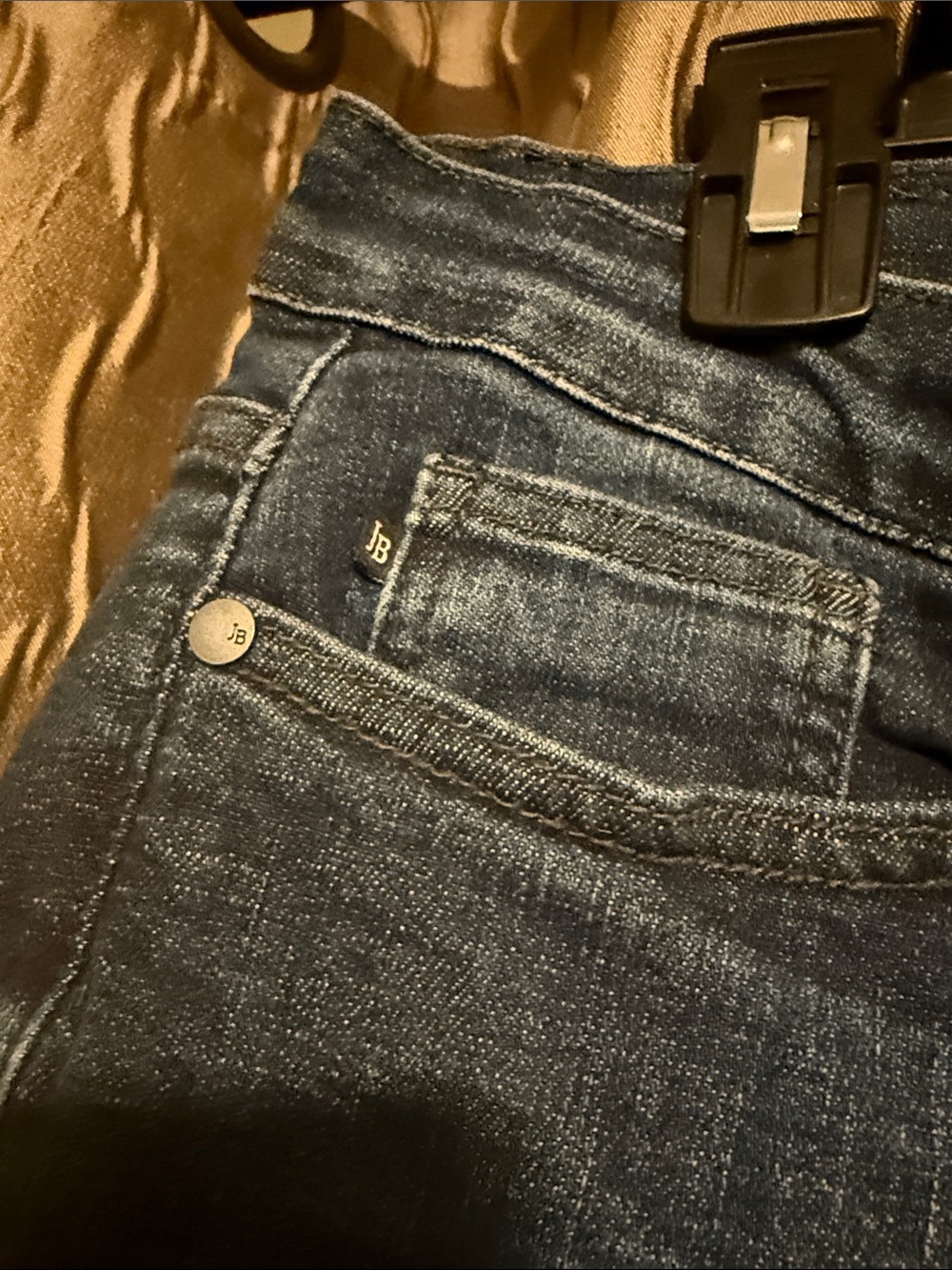 Judy Blue Dark Blue High-Rise Skinny Jeans 15 - Picture 5 of 6